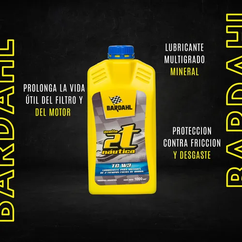 Kit Aceite 2t Nautica 1l Bardahl X 4 Unidades