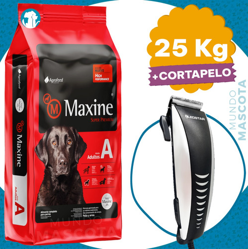 Comida Perro Adulto Maxine 25 Kg + Regalo