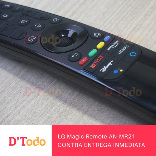 Imagen 6 de 8 de Magic Remote LG Mr21 Para Tv LG 2019,2020, 2021 Con Nfc