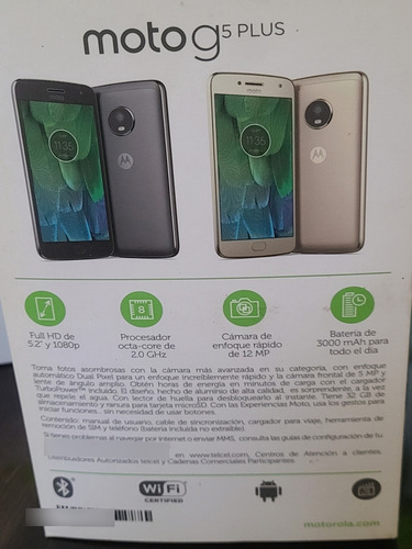Moto G5 Plus 32 Gb Oro Fino 3 Gb Ram (Usado)