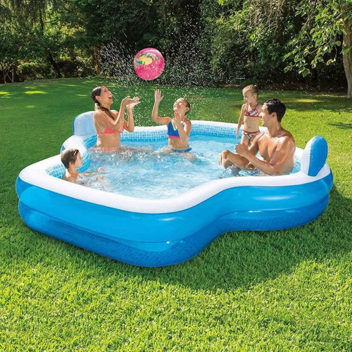 Alberca inflable rectangular Summer Waves KB0819000 510L