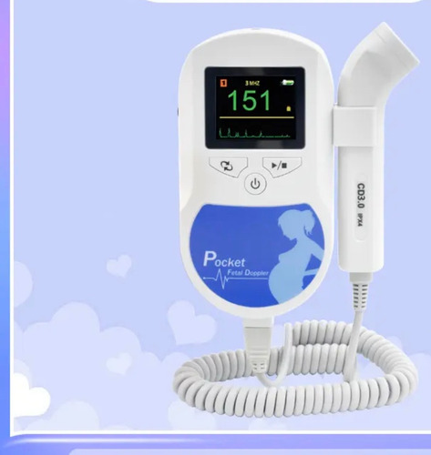 Doppler Fetal Contec Sonoline C 3mhz Pantalla Color