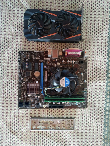 Kit Upgrade 1155 I5 2º Geração + 8gb Ram + Rx550 Oc Rx 550