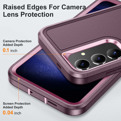 . Funda Rígida Defender 3 En 1 Para Samsung S24/a13/a03/a53
