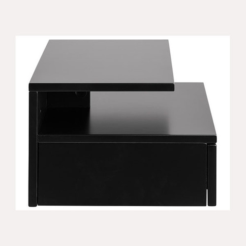 Imagen 4 de 6 de Mesa De Noche Flotante Madera Lacada Ref Mitsy