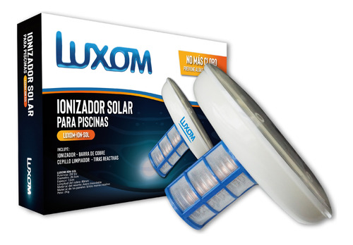 Ionizador Solar Boya Purificador Limpieza Agua Pileta Luxom