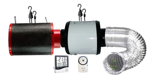 Turbina Linea 4  + Filtros M  Combo Completo Valhalla Grow