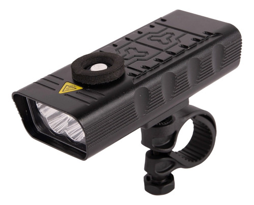 Luz Led Bicicleta De 10000mah Recargable Vía Usb Rango 300m