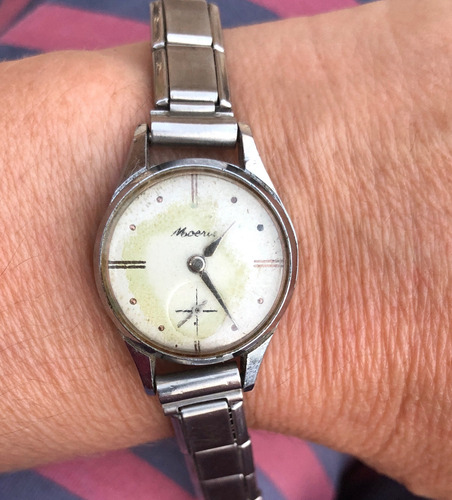 Reloj Moeris 15 Jewels, S. Made, Calibre 8 3/4 Para Repuesto (Usado)