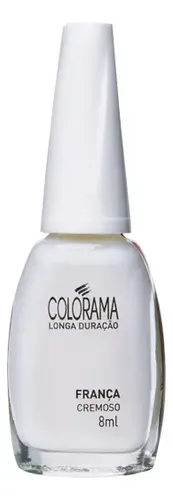 Esmalte Colorama França Coleção Branquinhos Longa Duração Cor Branquinho