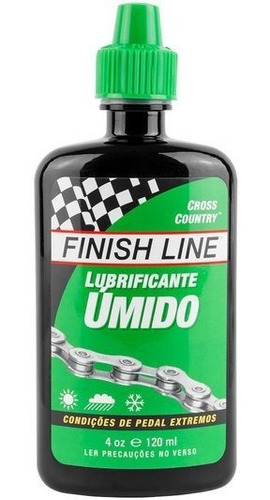 Lubrificante Corrente Finish Line Úmido 60ml