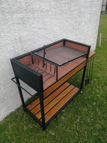 Parrillero De Hierro Portátil