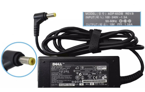 Cargador Dell Pp39s, Pp40s, Y877g 19v/1.58a/30w/5.5x1.7mm