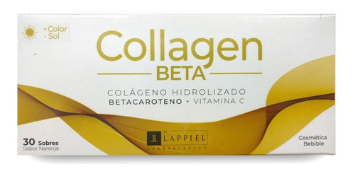 Collagen Beta Colageno Bebible Con Betacaroteno X 30 Sobres