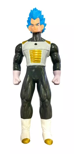 Boneco Dragon Ball Z - Vegeta Super Saiyajin Deus Rosa