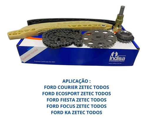 Kit Corrente Fiesta/ka/courrier/focus 1.0 1.6 Zetec