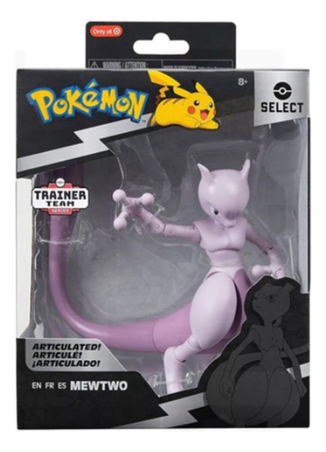 Pokemon 2406 - Trainer Team Figura Articulada 6  Mewtwo 