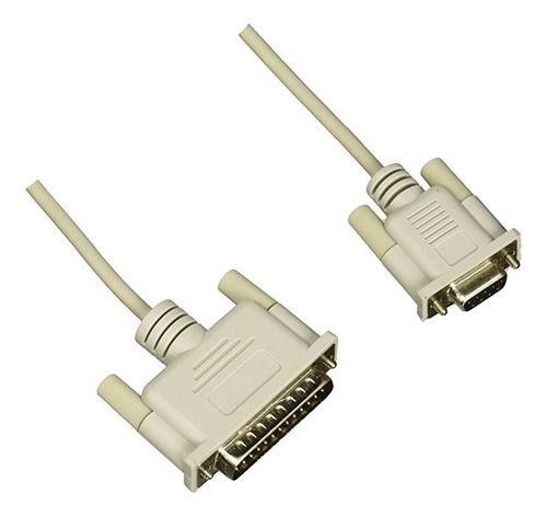 Cable Serial Manhattan 314770 Null Modem Db9 Hembra A Db25 M