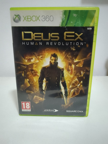 Deus Ex Human Revolution Pal Xbox 360 Solo Consolas Eur Leer (Usado)