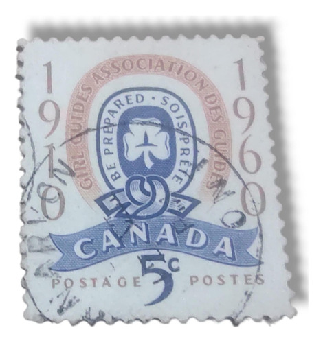 Estampilla Canada Scouts Girls 1910 - 1960