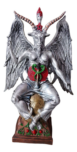 Baphomet Santería Diablo Demonio Figura 35 Cm