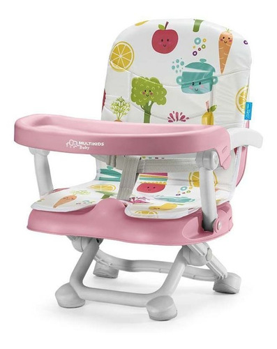 Silla De Comer Portátil Multikids Bb604 Frutas