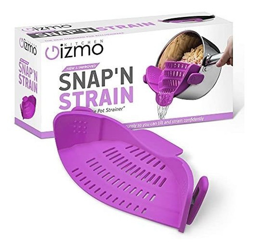 Cocina Gizmo Snap Strainer Pot Strainer Y Pasta Strainer