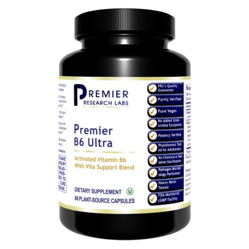 Premier Research Labs | B6 Ultra | 60 Plant Source Capsules