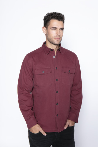 Chaqueta Twill Trancura Rojo Fw2024 Nimtu