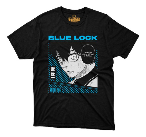 Playera Blue Lock Isagi Yoichi Anime Futball Delantero