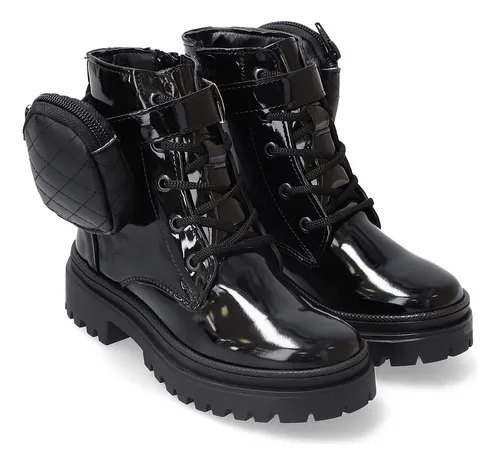 Bota Tipo Combat C a De Ni a Cuotas sin inter s