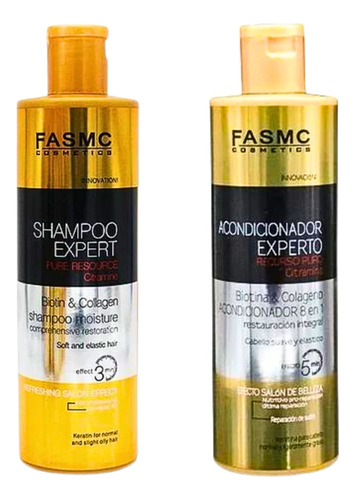 Pack Shampoo + Acondicionador 500ml Citramina - Experto