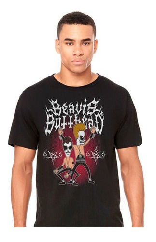 Beavis And Butthead - Black Metal - Polera- Cyco Records