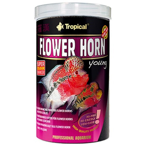 Ração Tropical Flower Horn Pellets Young 95g