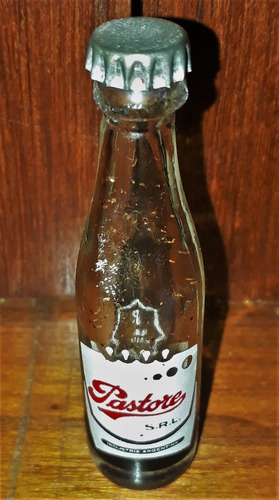 Botellita Infra Miniatura Gaseosa Pastore Salta 1970 (Usado)