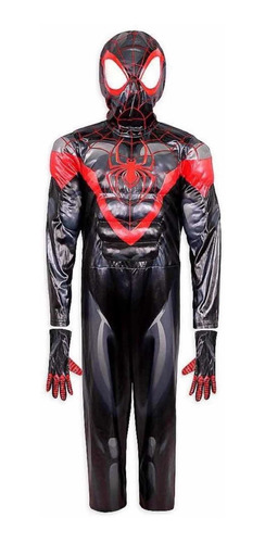 Imagen 1 de 7 de Spiderman Disfraz Talla 3 Miles Morales Disney Store