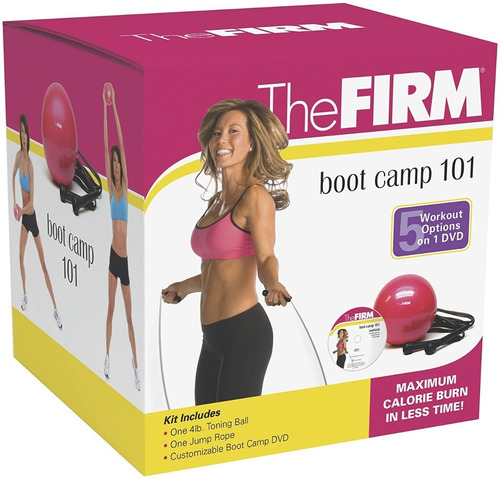 Kit Entrenamiento Boot Camp 101 Pelota 1.8kg Cuerda The Firm