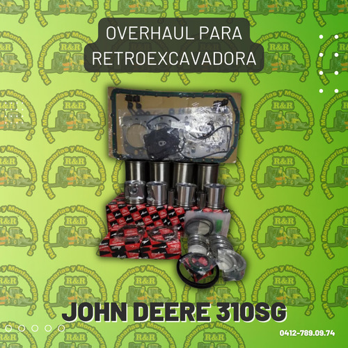 Overhaul Para Retroexcavadora John Deere310sg