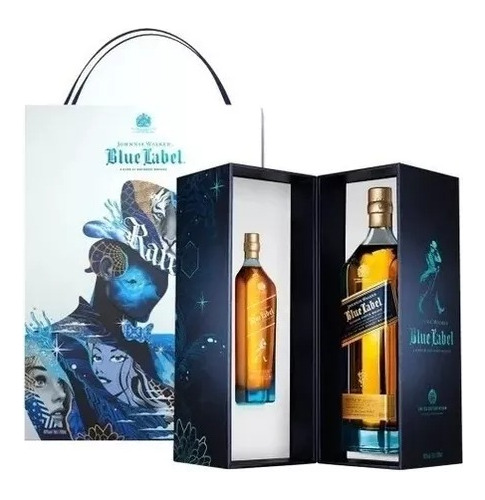 Whisky Johnnie Walker Blue Label Tristan Eaton Ed. Limitada