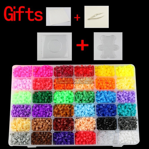 Pack Hama Beads 36 Colores 12000 Unidades 5mm | Benisi
