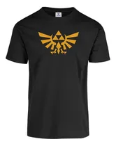 Comprar Playera The Legend Of Zelda Trifuerza Gamer Nintendo Hombre