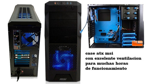 Vendo Pc Gamer - Msi (ideal Para Corel, Adobe, Diseño 3d)