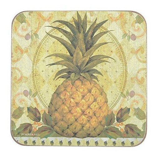 Posavasos Pimpernel Golden Pineapple Collection - Juego De 6