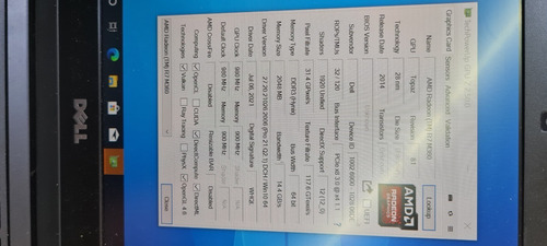 Imagen 3 de 7 de Notebook Dell E5470 Core I7 6600 8 Gb Ssd 256 T. Video 2gb