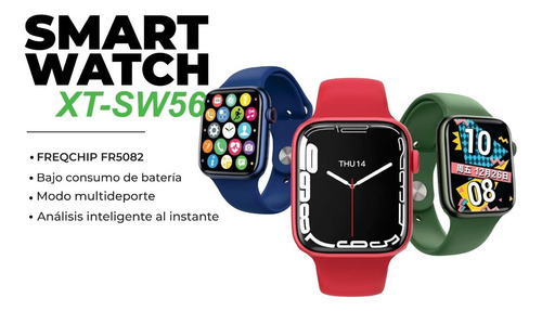 Imagen 3 de 3 de Smartwatch Reloj Inteligente X-time W56 Para iPhone Android