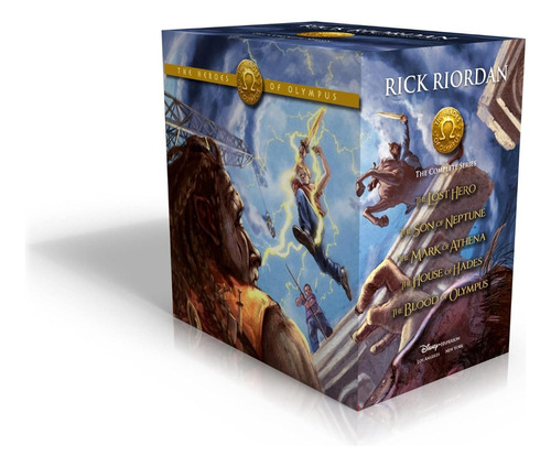 The Heroes Of Olympus Hardcover Boxed Set Of 5