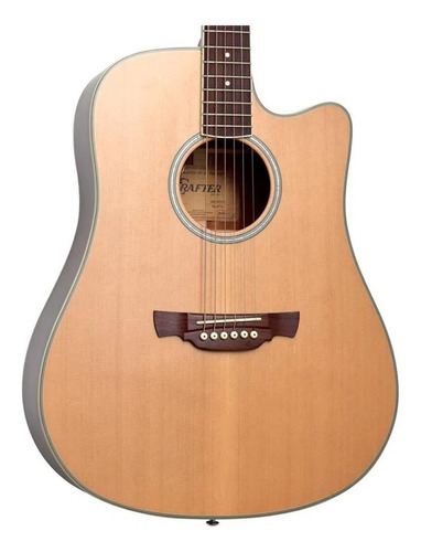 Violao Crafter Folk Cutaway De7n Eletrico N Tampo Solido