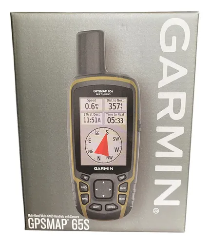 Gps Garmin Gpsmap 65s Con Mapa Topografico Y Ruteable Actual