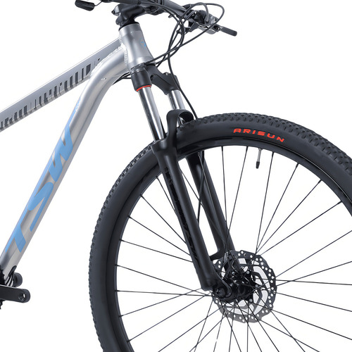 Bicicleta Tsw Ride 21v Shimano Freio Hidraulico Aro 29 Cor Cinza Tamanho Do Quadro S - 15.5