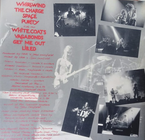 Vinil Lp New Model Army Raw Melody Men Impor Vivo Duplo Ing (Usado)